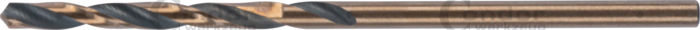 Spiralborr 2st HSS-G svart oxid