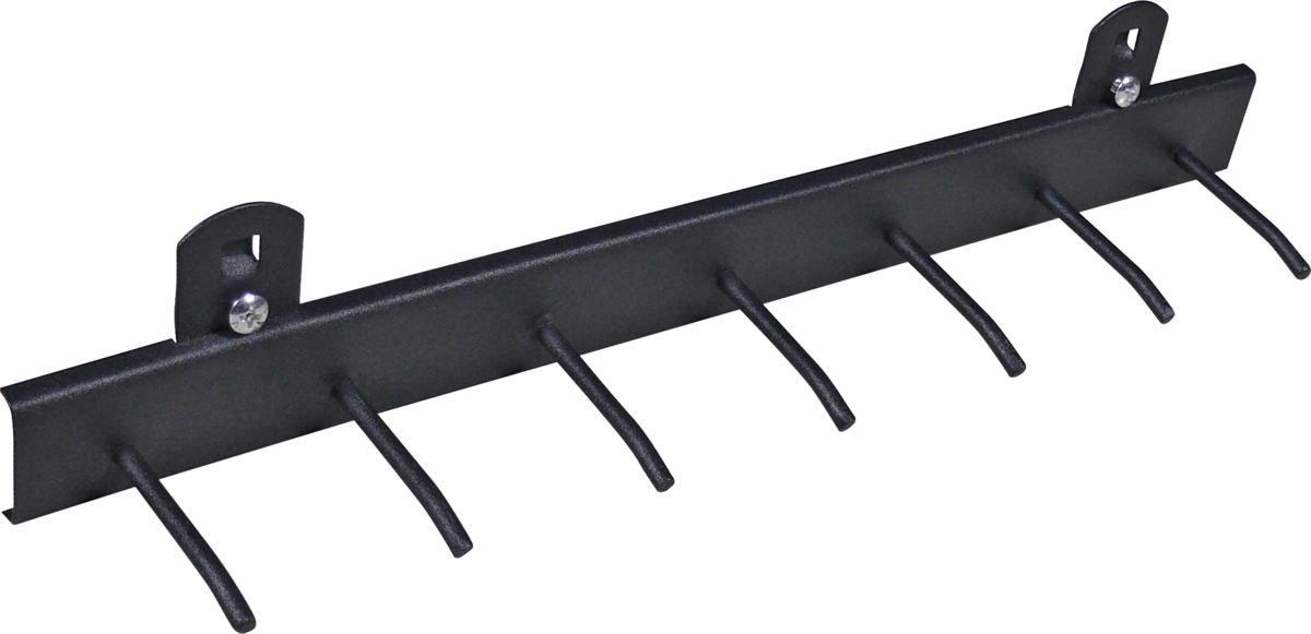 Upphängningsskena, med 7 Krokar