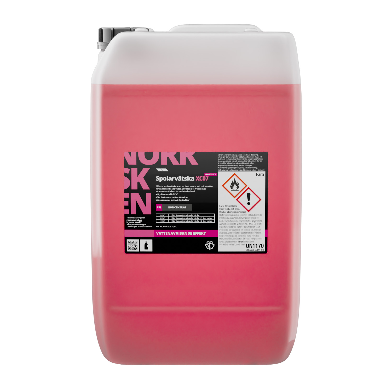 NORRSKEN spolarvätska nano XC07 25L
