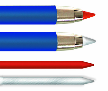Bleispitz Profi Marker 2 Pennor + Stift