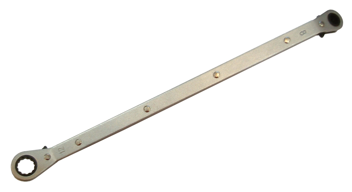 Glödstift Spärrhandtag, 300 mm, 12-kant 8x12 mm