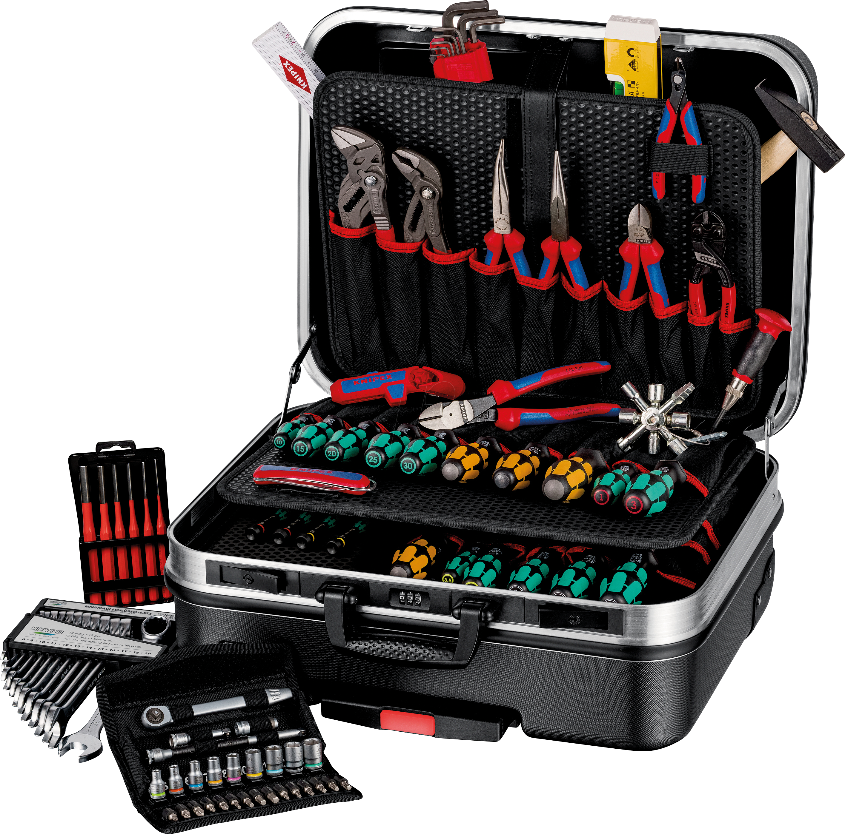 Knipex Vertygsväska "big Basic Move" Mekanik Inkl. 79 Delar