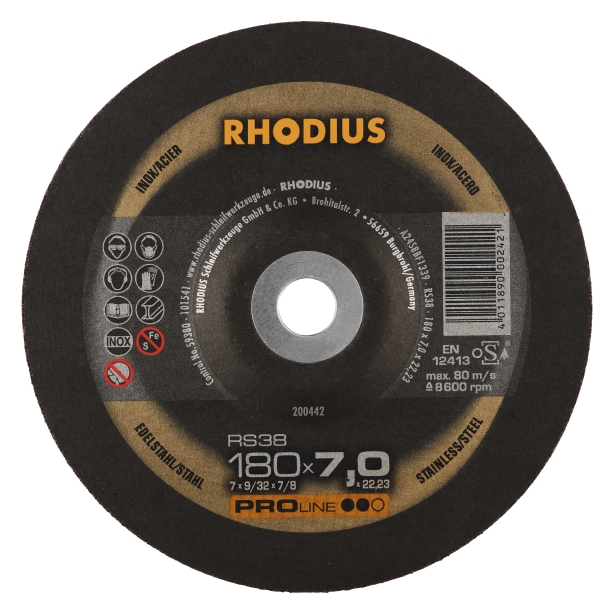 RHODIUS RS38 Slipskivor