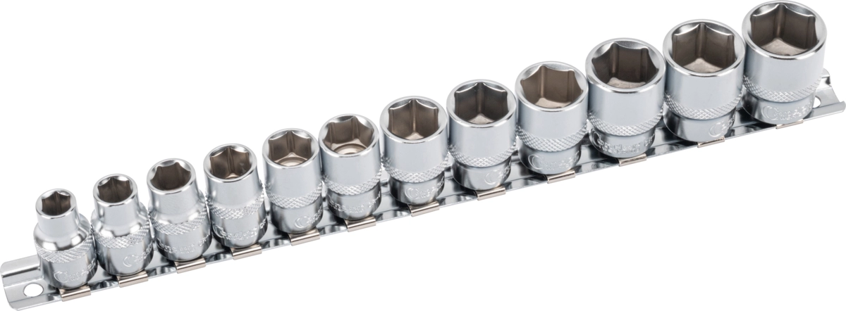 Hyls Set, xcess performance, 12 delar., 3/8", 6-kant 8-19 mm