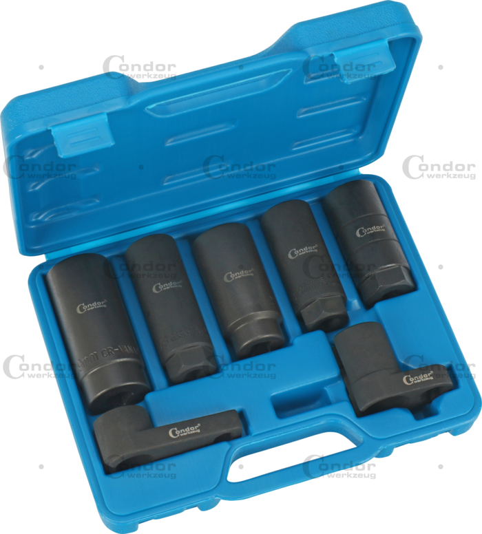 Lambdasensor Hylsa Set, 7 delar., 3/8+1/2"