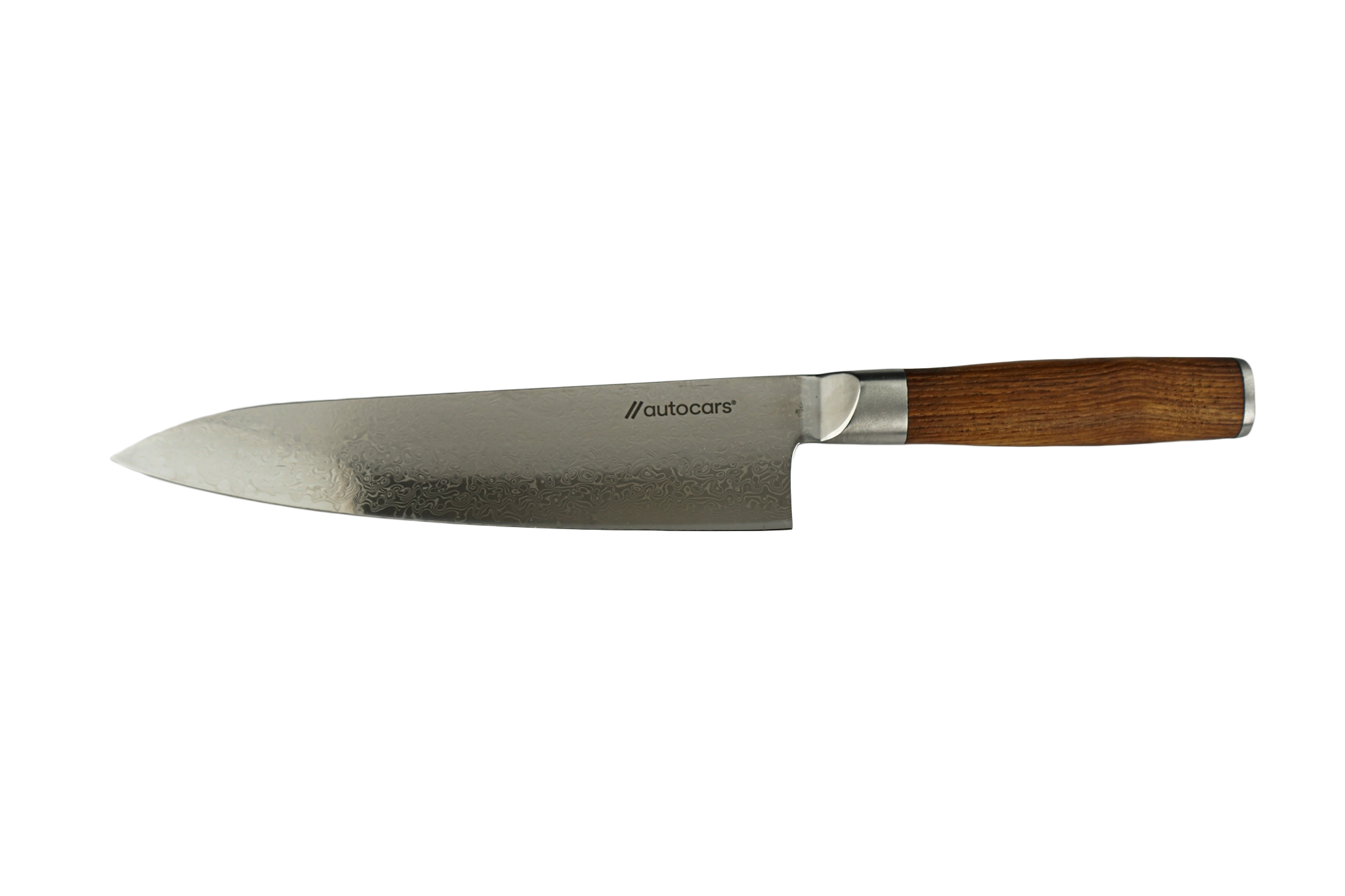 Kockkniv 8,5" damaskus i box med logo