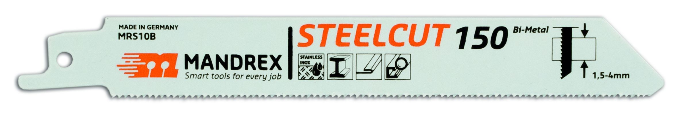 MANDREX STEELCUT Reciprocating Blade (2st/förp)