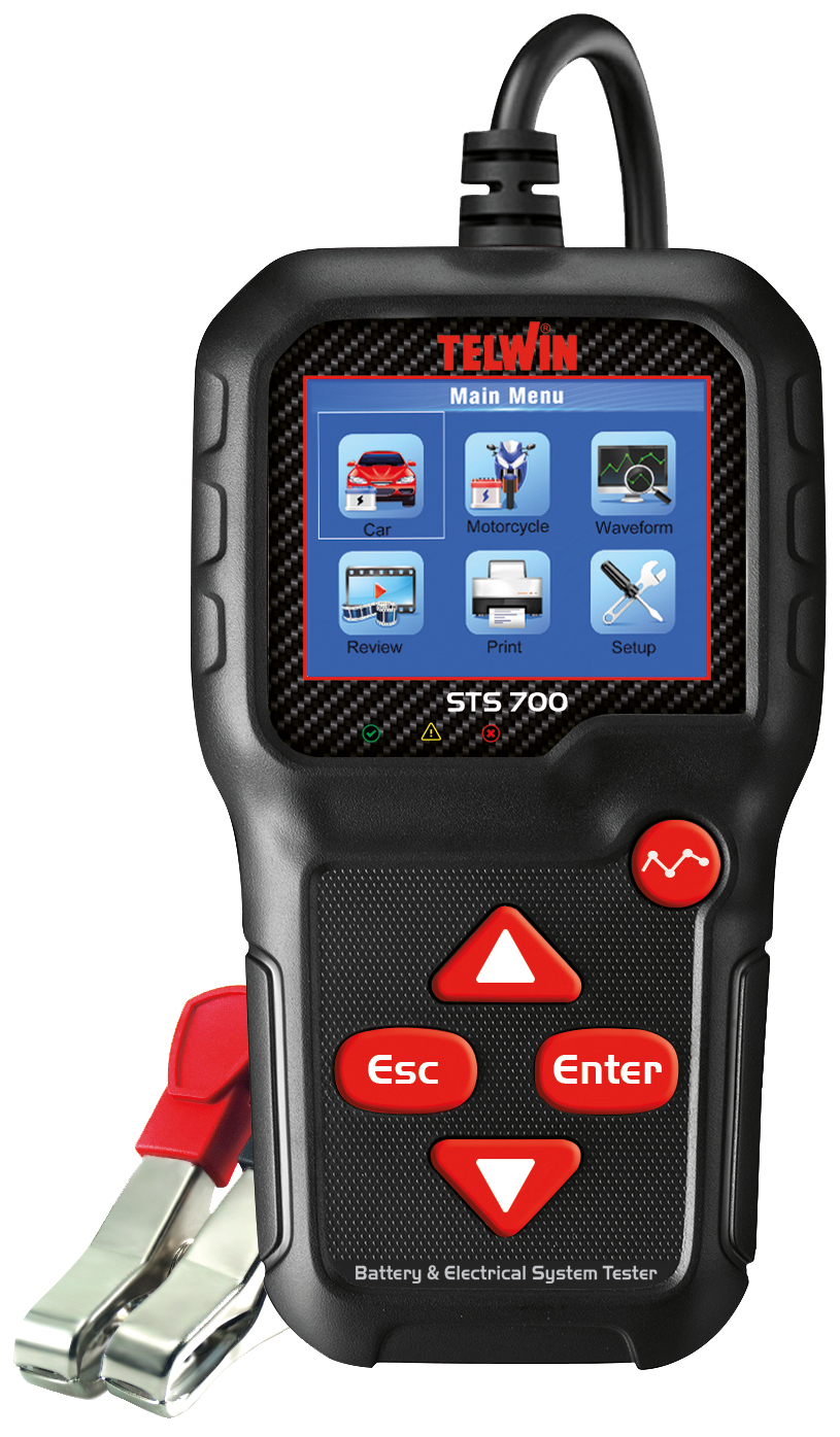 Batteritestare Sts700