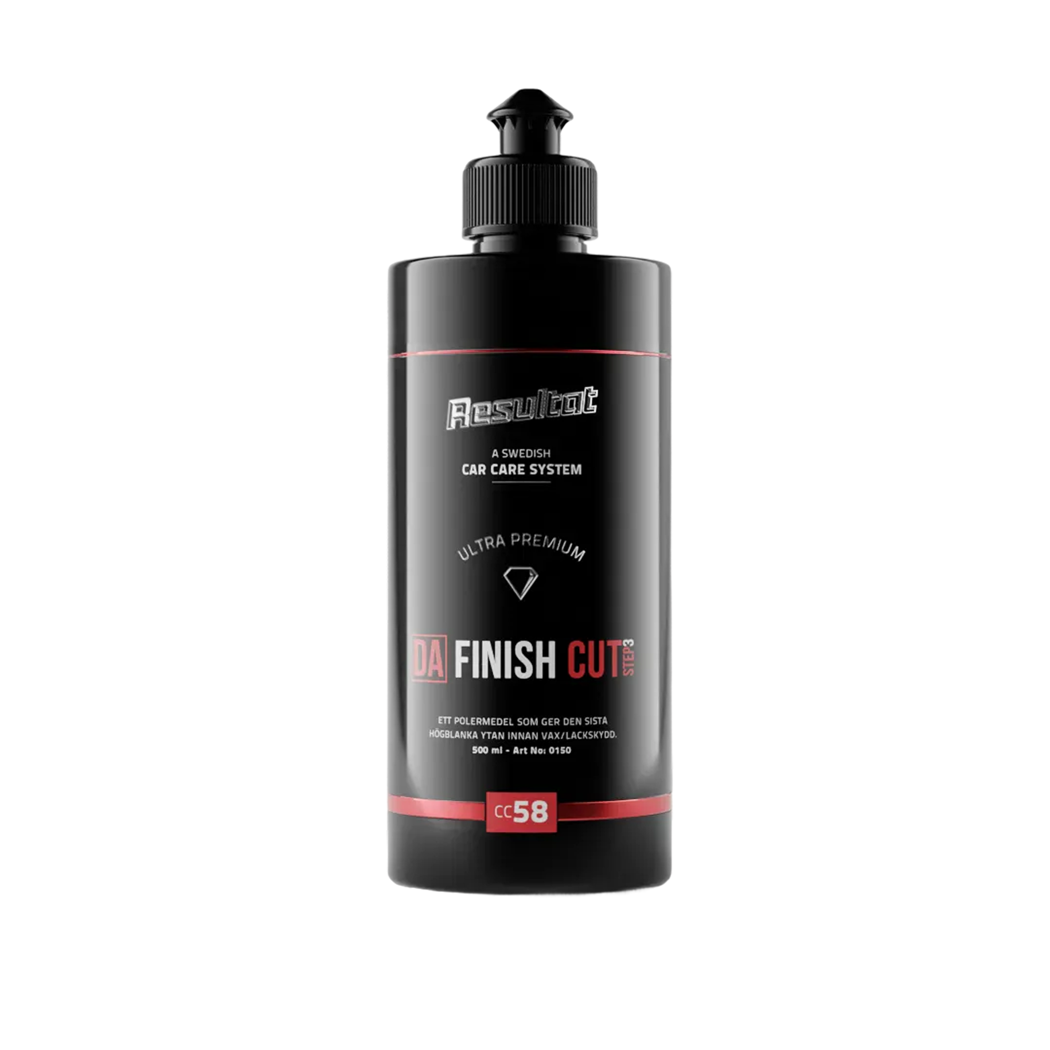 Resultat DA finish step-3 CC58 0,5L