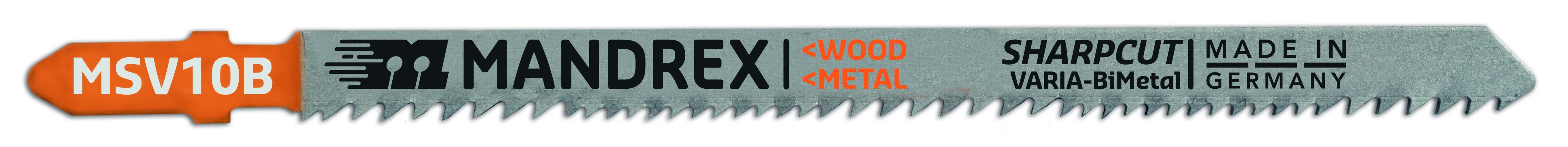 Mandrex Sharpcut - Varia Jigsaw Blade (2st/förp)