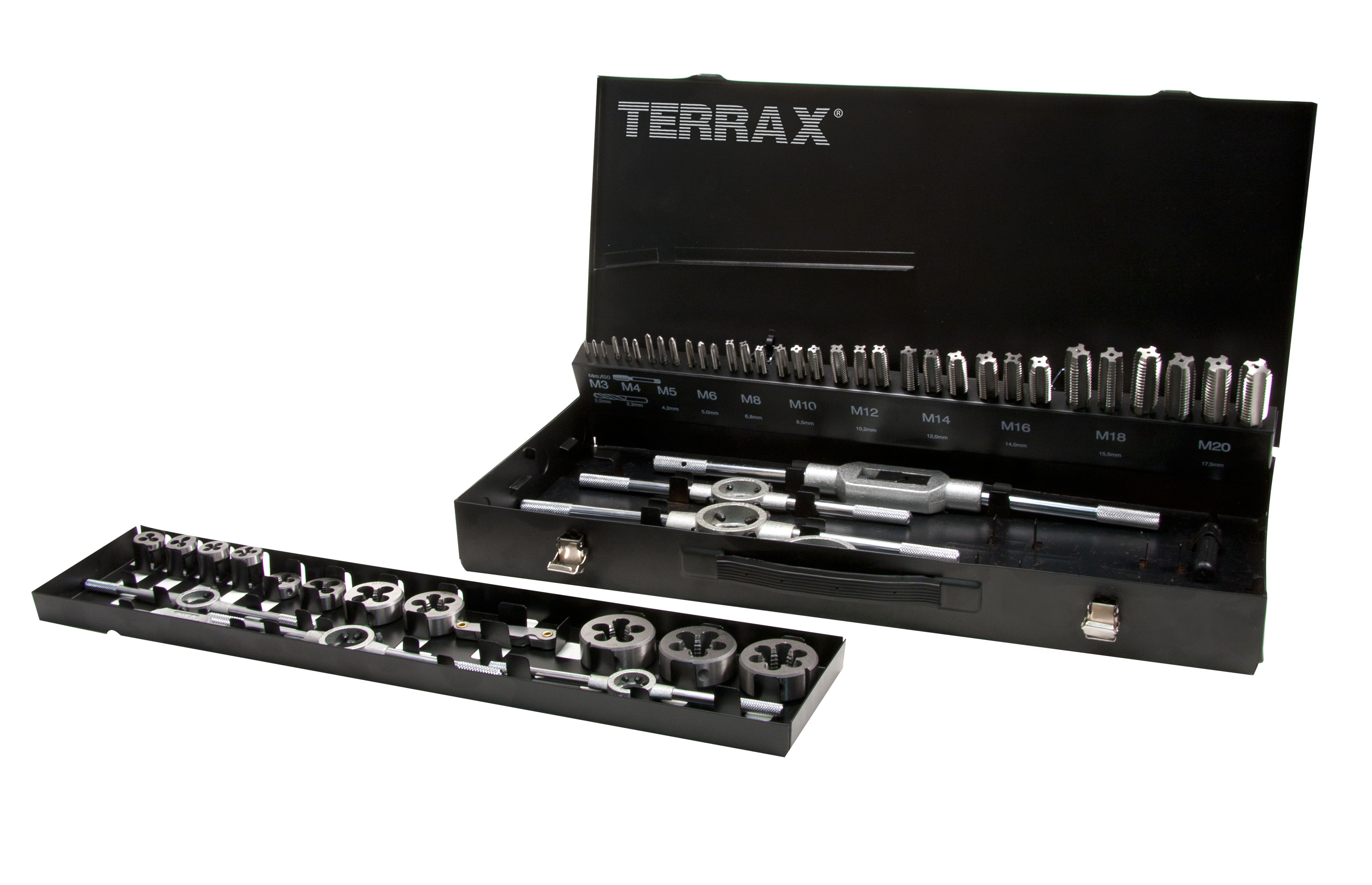 Ruko Gängsats M3-m20. 54 Delar Terrax