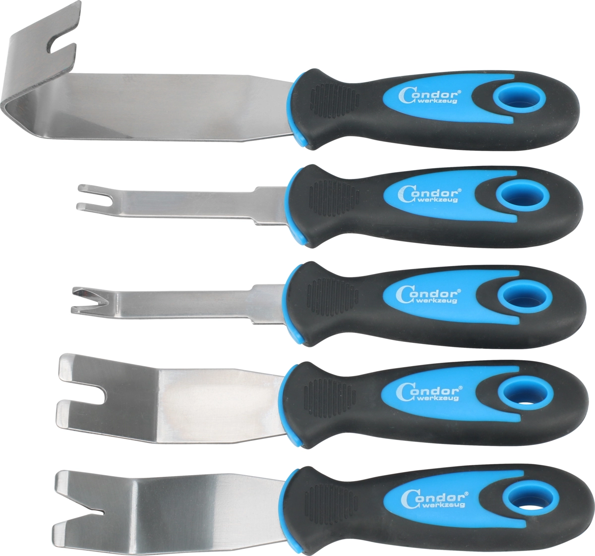 Clip Borttagning Set, rostfritt, 5 del.