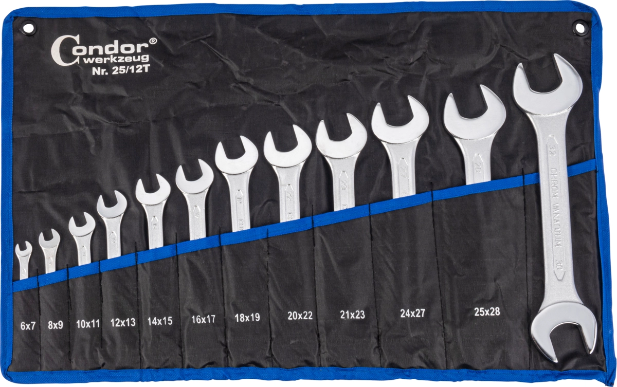 Blocknyckel Set, 12 delar., 6-32 mm