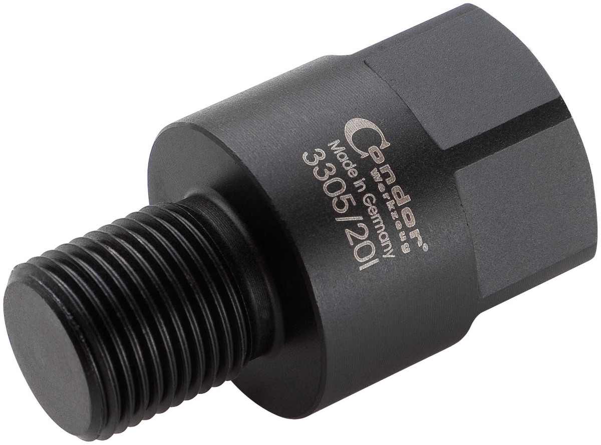 Gängadapter, M18x1.5 (Utv) x M20x1.5 (F)