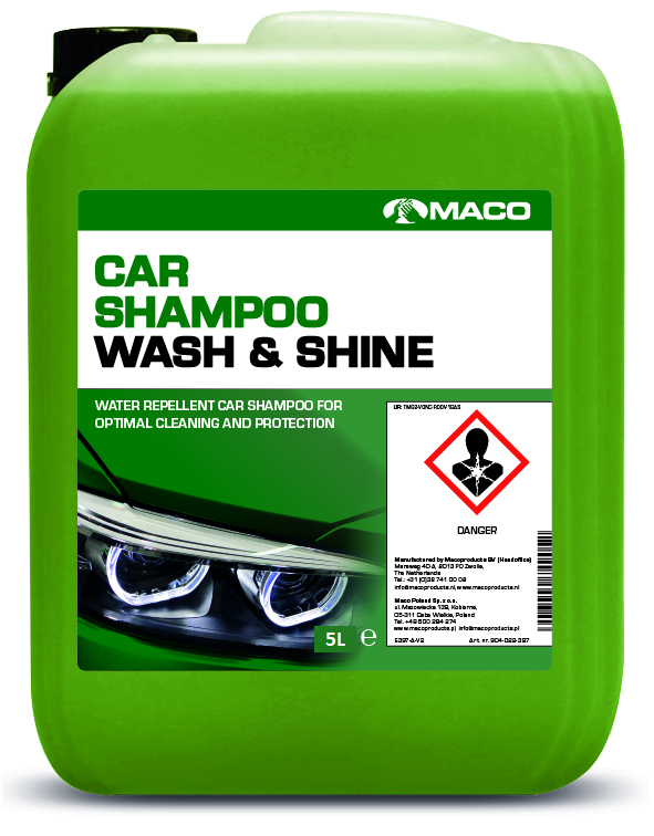 Maco Car Shampoo Wash & Shine 5l