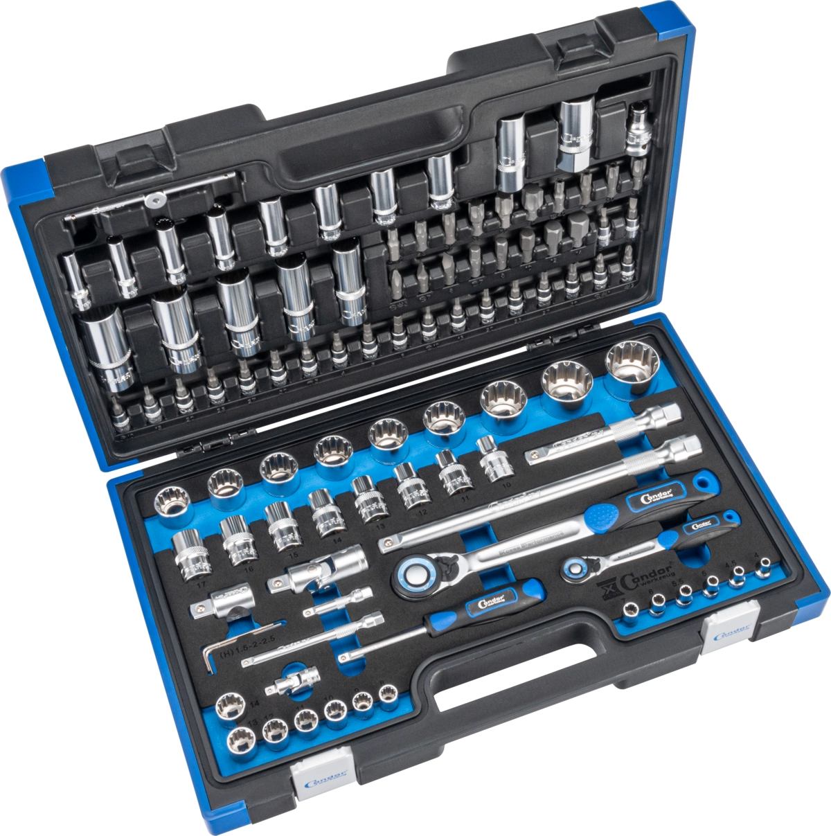 Hylsnyckelsats Varioplus 4-32mm 98-del